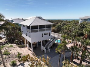 Exterior - Sunny By You Beach House: North Captiva, Private Pool, Steps to Beach, Golf Cart (Captiva)