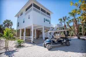 Exterior - Sunny By You Beach House: North Captiva, Private Pool, Steps to Beach, Golf Cart (Captiva)