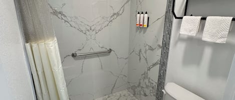 Habitación individual Deluxe, para no fumadores | Baño | Toallas, jabón, shampoo, papel de baño