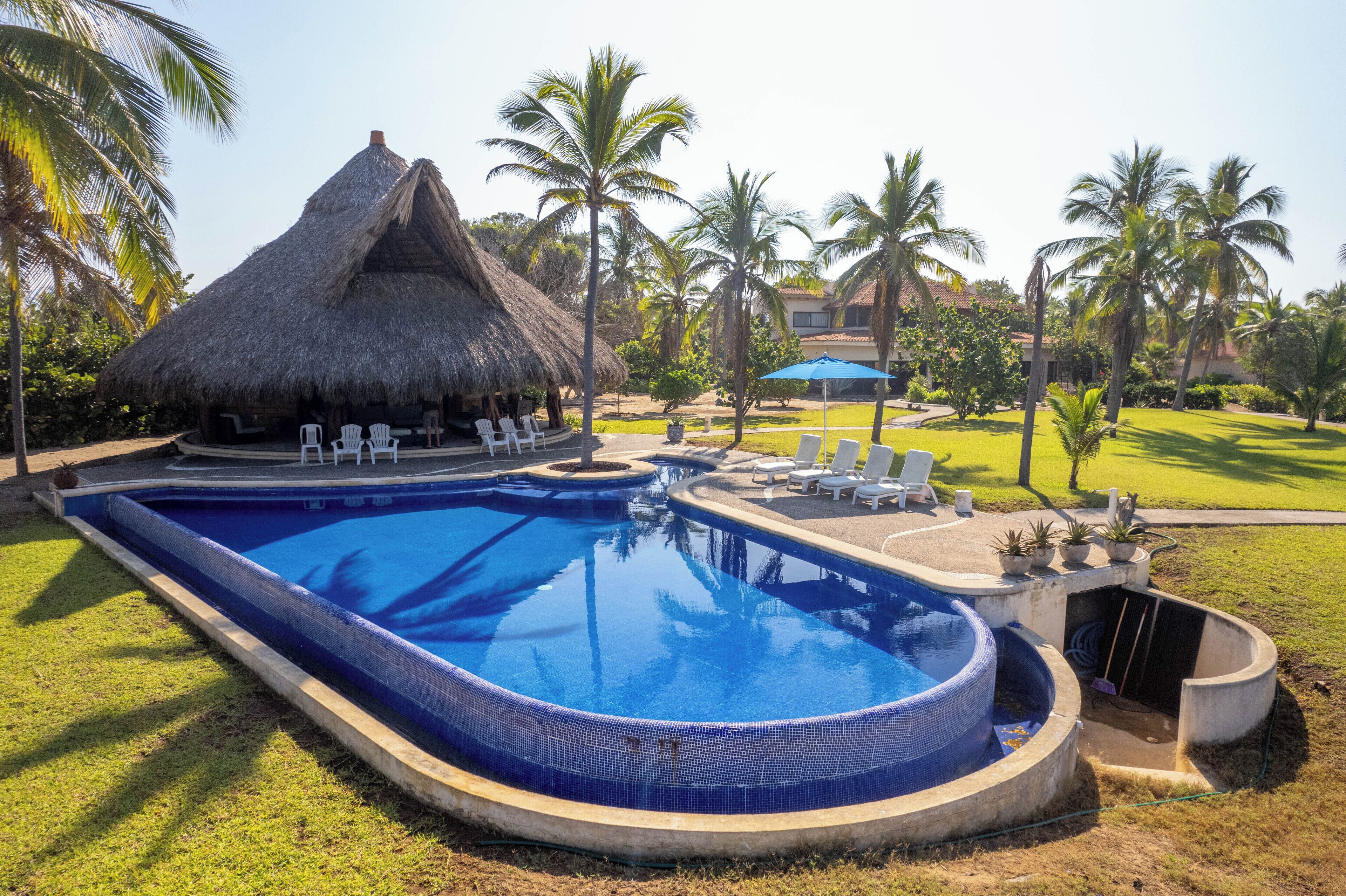 Pool and Palapa
