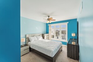 5 soverom, strykejern/-brett, wi-fi og sengetøy