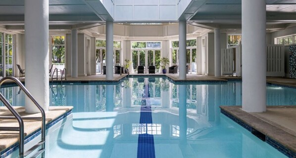 Pool - 3-bedroom condo in amazing Hilton Head Island with WiFi, AC, fitness room, beach (Hilton Head Island)