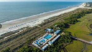 Beach - 3-bedroom condo in amazing Hilton Head Island with WiFi, AC, fitness room, beach (Hilton Head Island)