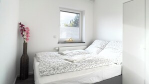 1 soverom, strykejern/-brett, wi-fi og sengetøy