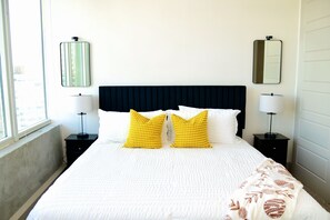 1 多间卧室、熨斗/熨衣板、WiFi、床单