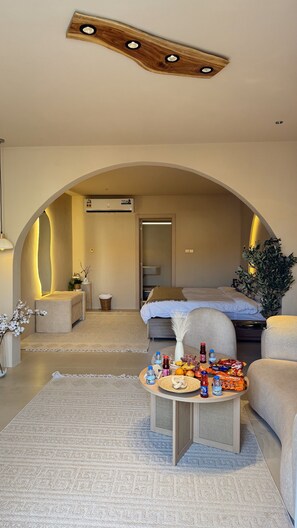 Presidential-Suite, eigener Pool, Blick auf die Wüste