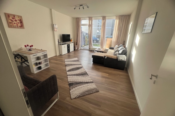 Smart TV, DVD player, books