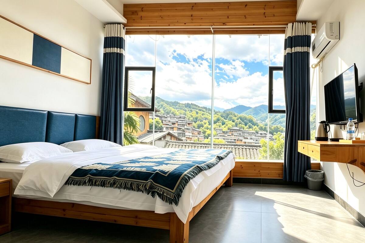 Classic Suite, Hill View | Blackout curtains, soundproofing, free WiFi, bed sheets