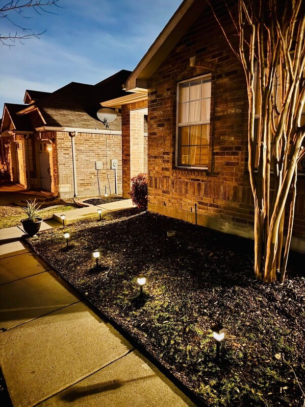 Overnattingsstedets uteområder