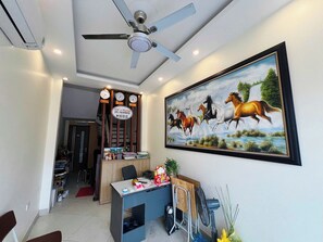 43-inch flat-screen TV with digital channels