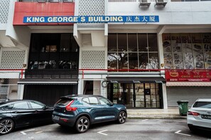 Voorkant van accommodatie