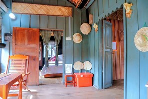 Traditional House, Balcony | 1 bedroom, in-room safe, iron/ironing board, free WiFi
