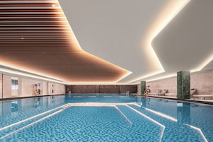 Indoor pool, outdoor pool