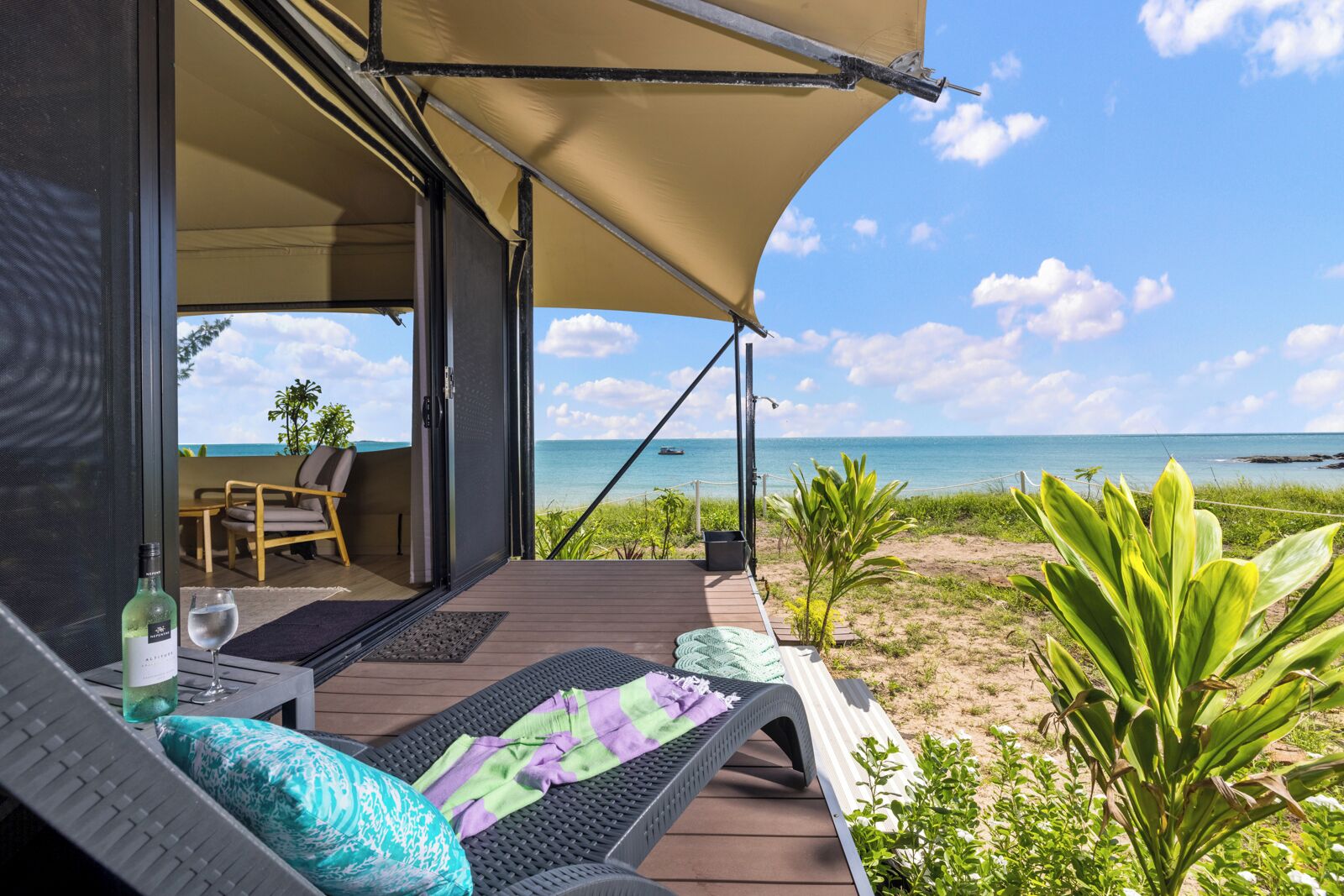 Deluxe Bungalow, Balcony, Beach View