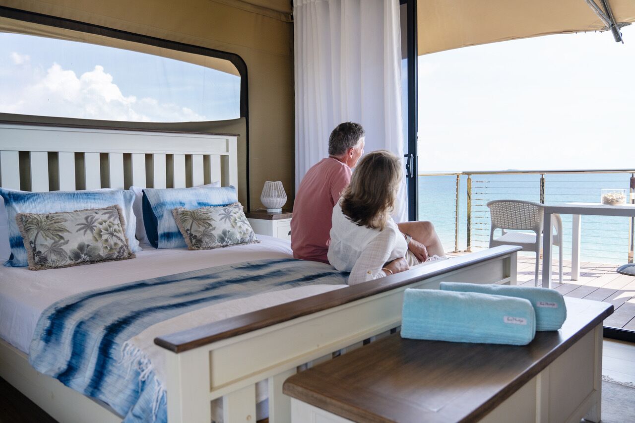 Bungalow Deluxe, ban công, quang cảnh bãi biển | Quang cảnh nhìn từ nơi lưu trú