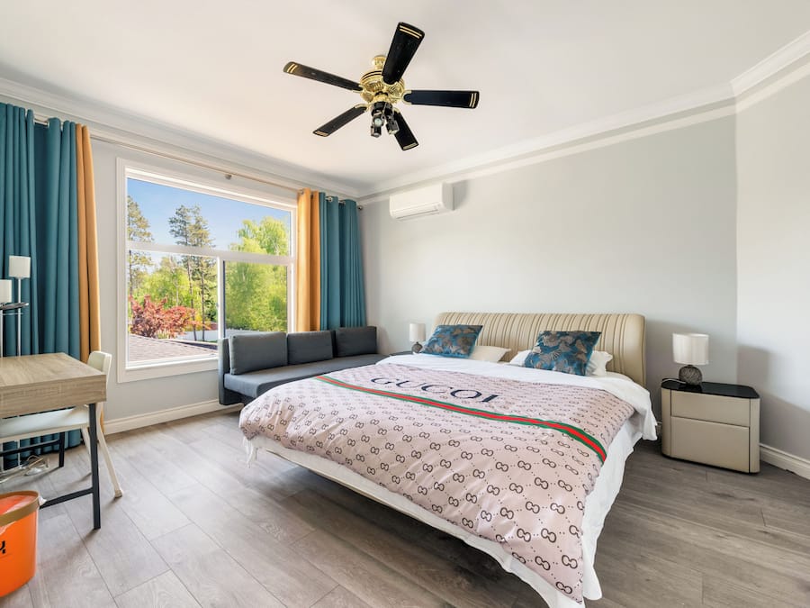 Comfort Double Room, City View | Desk, laptop workspace, free WiFi