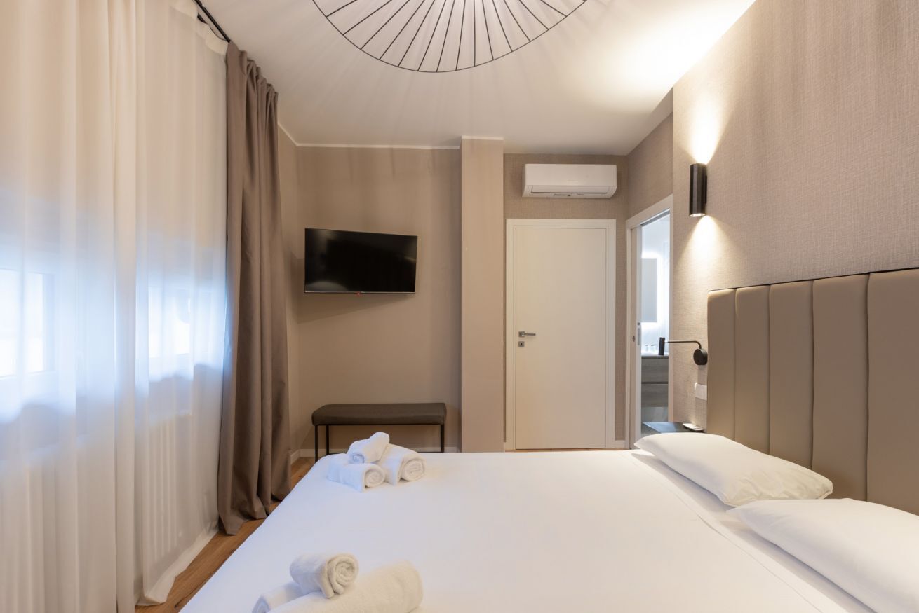 1 soverom, strykejern/-brett, wi-fi og sengetøy