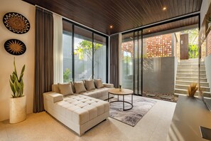 Living area - Tropical Bliss Villa 9E - 10min to Beach (Ungasan)