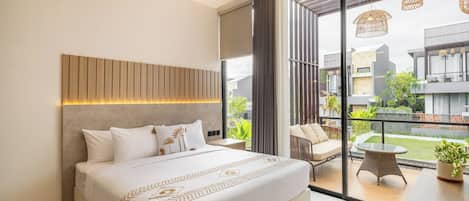 Villa Deluxe - 3 sovrum - privat pool - utsikt mot poolen | Gratis wi-fi och sängkläder