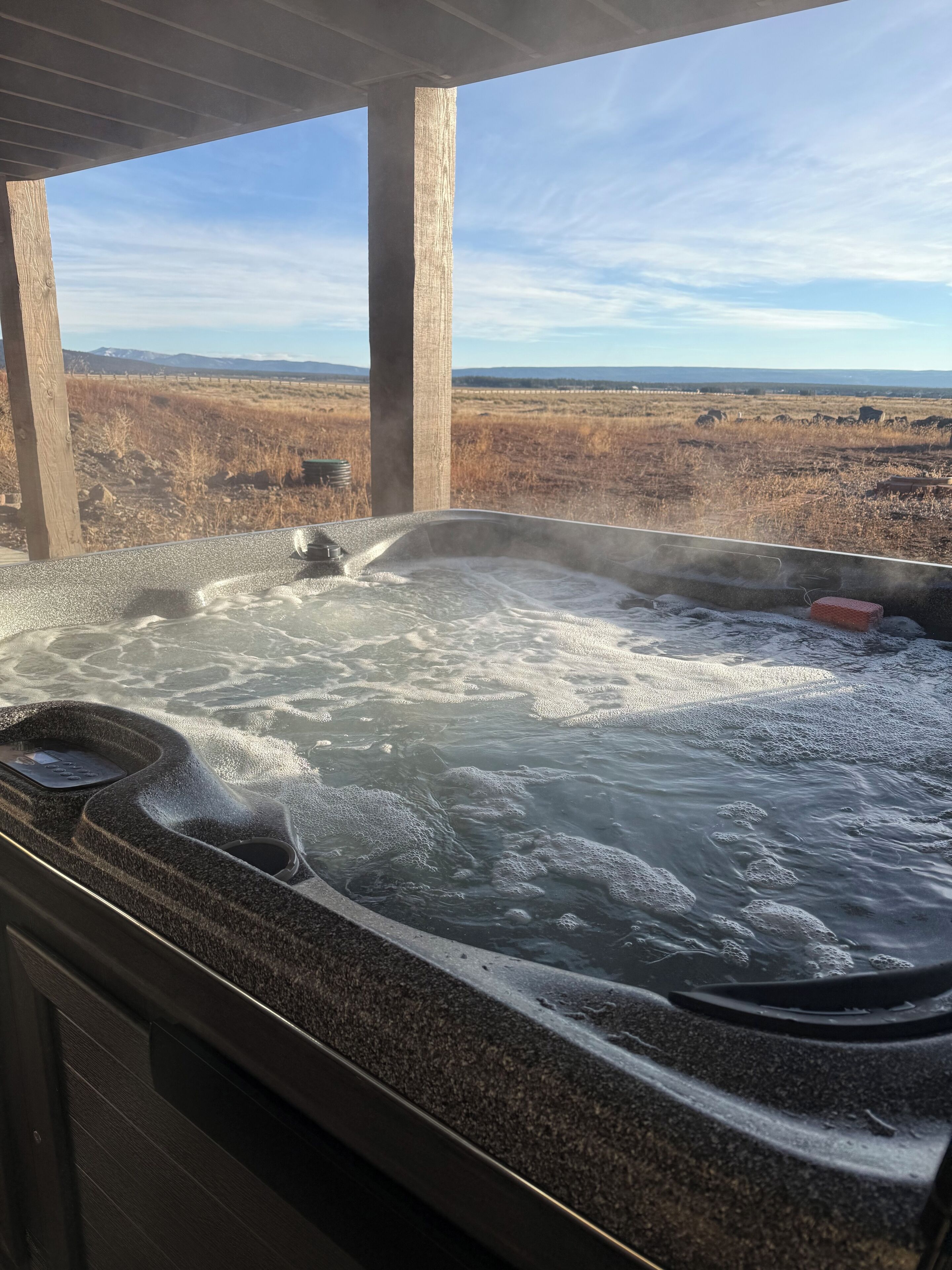 Baignoire à remous extérieure