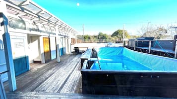 Seasonal outdoor pool