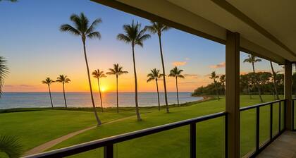 Ulua Beach Premier 2-Bedroom Oceanfront Unit...Unobstructed Ocean Views!