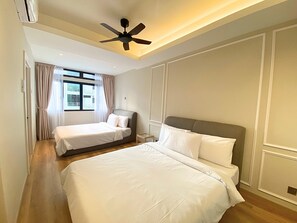 3 bedrooms, iron/ironing board, free WiFi, bed sheets