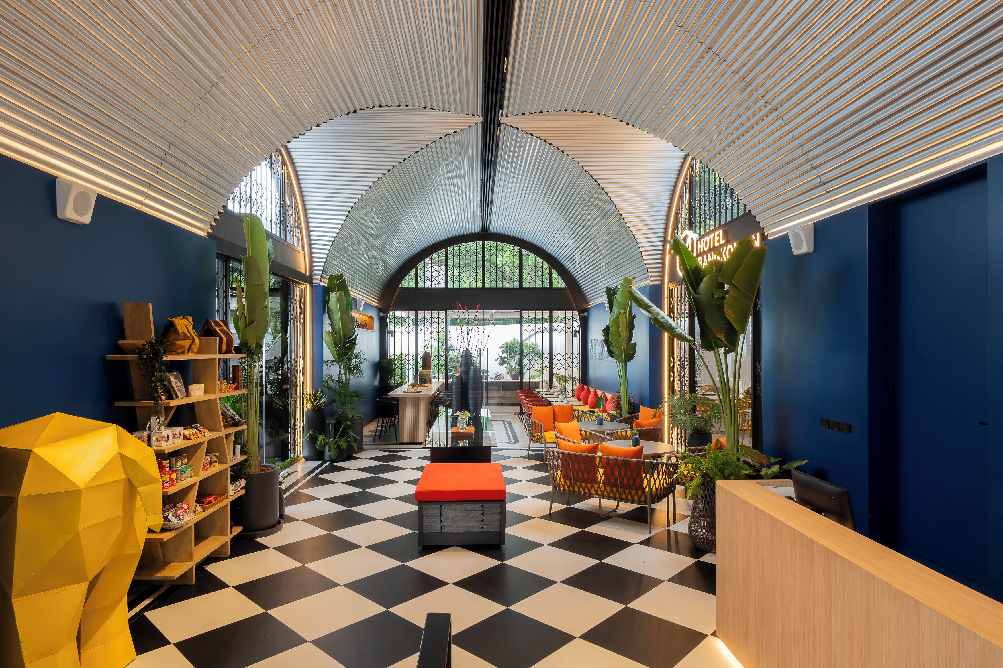 บริเวณนั่งเล่นที่ล็อบบี้