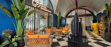 Sitzecke in der Lobby