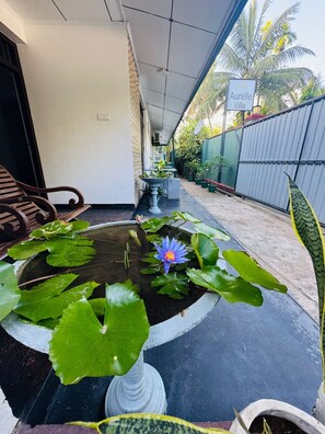 Deluxe Double Room, Balcony, Garden View | Terrace/patio - Aurelle Villa (Unawatuna)