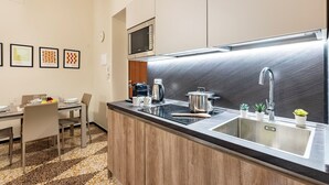 家庭公寓, 1 間臥室, 微波爐 (Lovely Apartment In Genova Historic) | 私人廚房