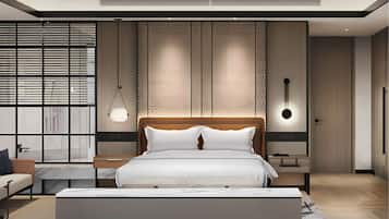 Minibar, in-room safe, blackout curtains, soundproofing