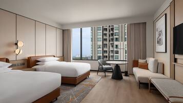 Een minibar, een kluis op de kamer, verduisterende gordijnen