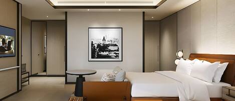 Minibar, in-room safe, blackout curtains, soundproofing