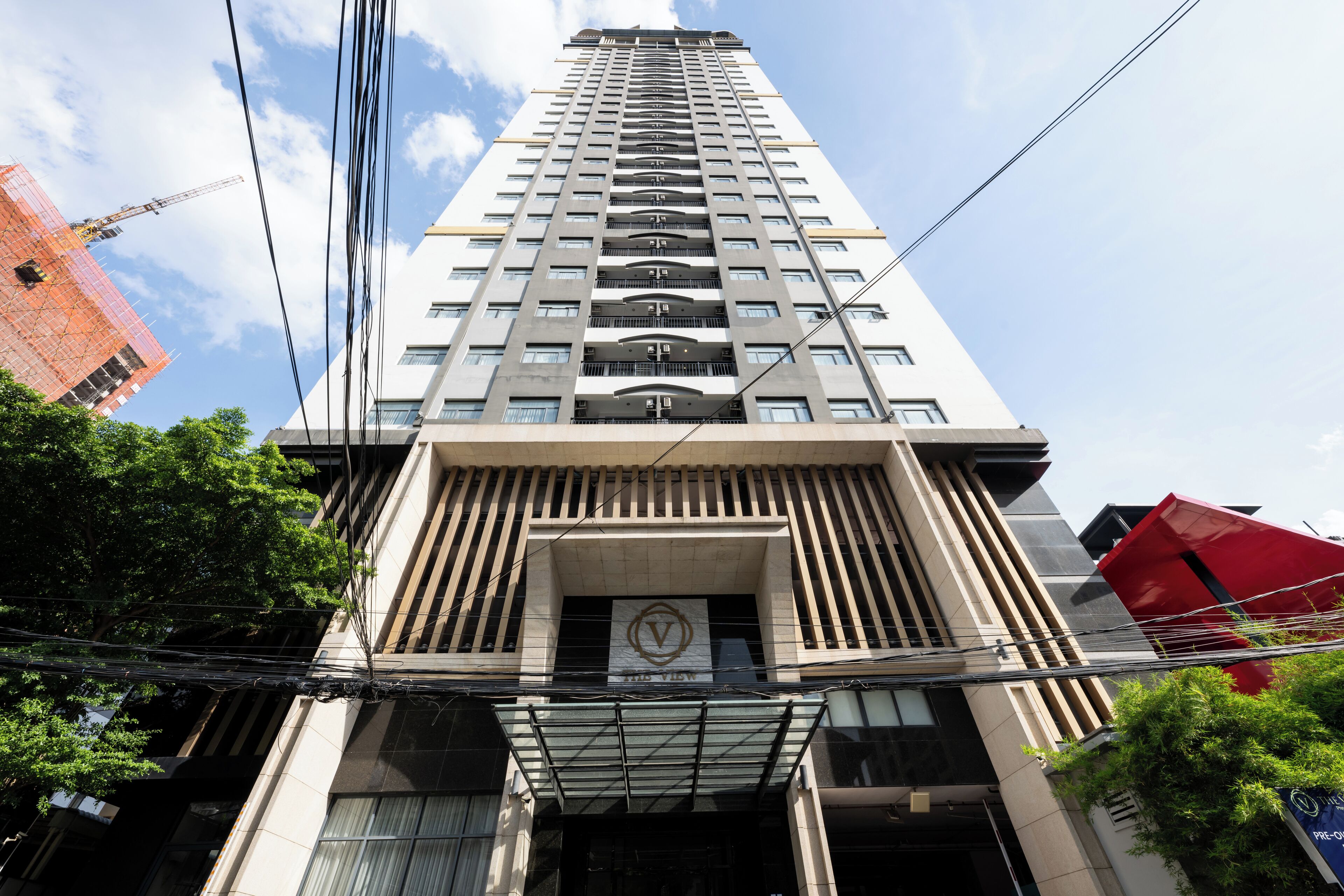 Mặt tiền nơi lưu trú