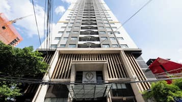 Majoituspaikan julkisivu