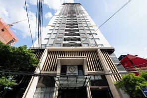 Fachada de la propiedad