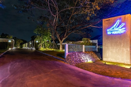 Fachada de la propiedad