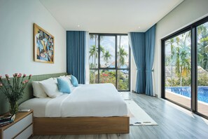 3 bedrooms, in-room safe, desk, iron/ironing board - Riverside Retreat: Infinity Pool & Sauna Luxury at Private Villa (Thành phố Hội An)