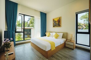 3 soverom, safe på rommet, skrivebord og strykejern/-brett