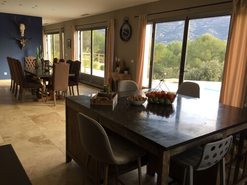 La Villa Des Baronnies facing Mont Ventoux, 10 people