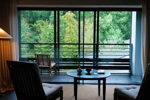 Elite Twin Room, Balcony, Mountain View | Terrace/patio