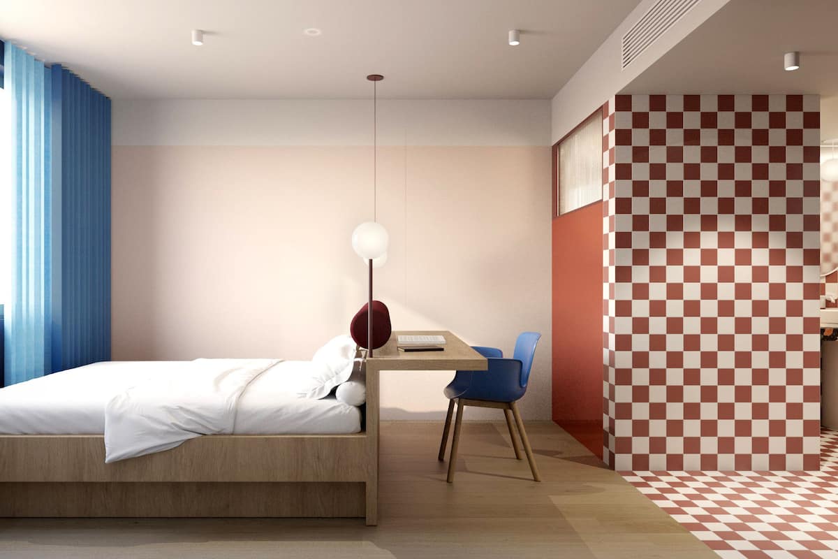 1 bedroom, hypo-allergenic bedding, minibar, laptop workspace