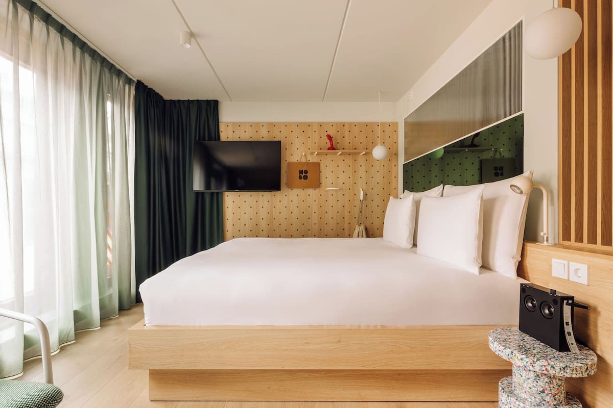 Studio (Hobo Courtyard) | Literie hypoallergénique, minibar