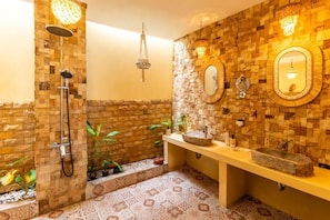 Deluxe Double Room, Balcony, Pool View | In-room safe, iron/ironing board, WiFi (free) - Living Asia Sunset Resort (Gili Air)
