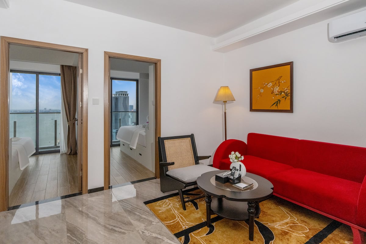 Deluxe Twin Room, Balcony, River View | View from room