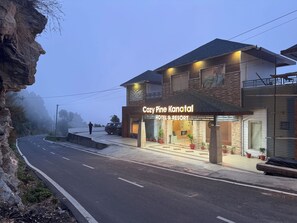 Fassade der Unterkunft