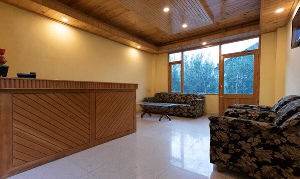 Overnatningsstedets facade