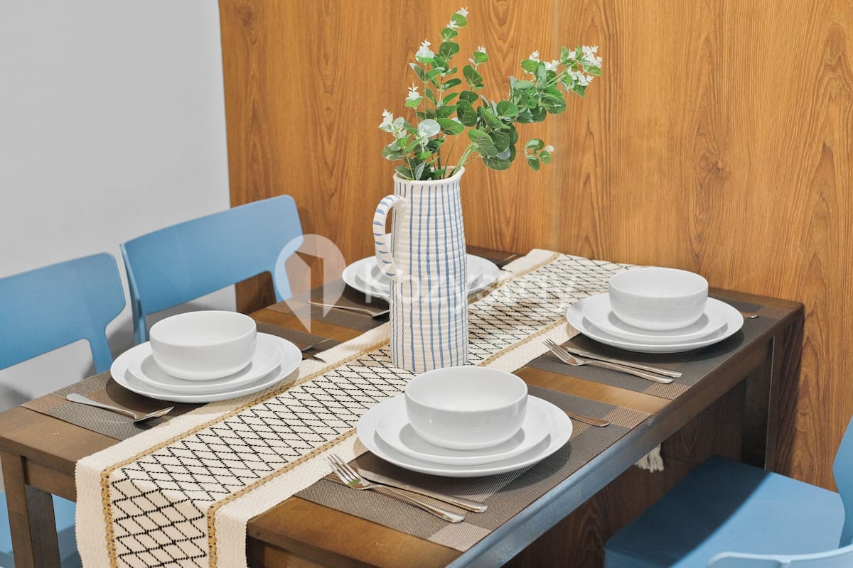 Apartment, 2 Bedrooms, City View | Dining room