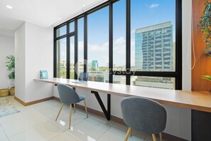 Appartement, 2 slaapkamers, uitzicht op stad | Kameruitzicht
